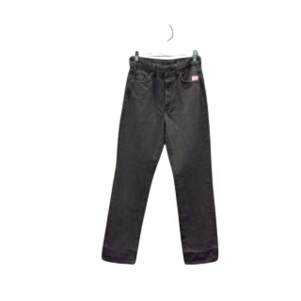 AG Adriano Goldschmied Alexxis Straight Jeans Women Size 4 Grey Color High Rise